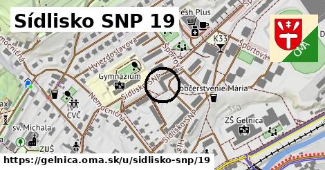 Sídlisko SNP 19, Gelnica