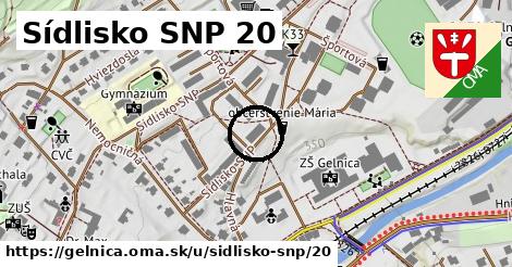 Sídlisko SNP 20, Gelnica