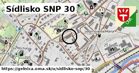 Sídlisko SNP 30, Gelnica