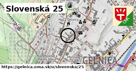 Slovenská 25, Gelnica