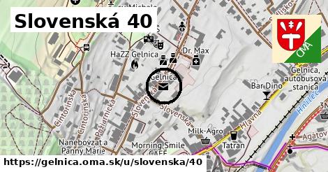 Slovenská 40, Gelnica