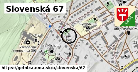 Slovenská 67, Gelnica