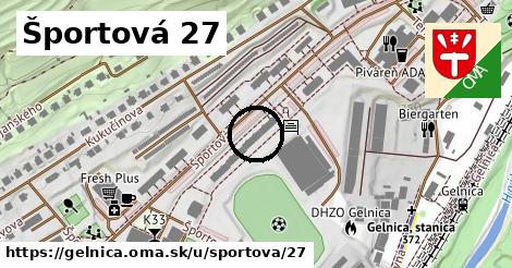 Športová 27, Gelnica