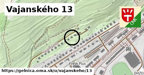 Vajanského 13, Gelnica