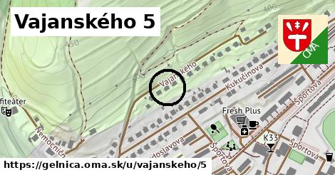 Vajanského 5, Gelnica