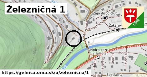 Železničná 1, Gelnica