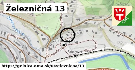 Železničná 13, Gelnica