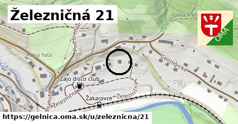 Železničná 21, Gelnica