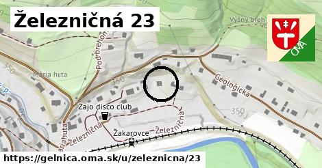 Železničná 23, Gelnica