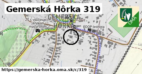 Gemerská Hôrka <span class="supisne">319</span>