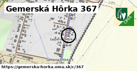 Gemerská Hôrka <span class="supisne">367</span>
