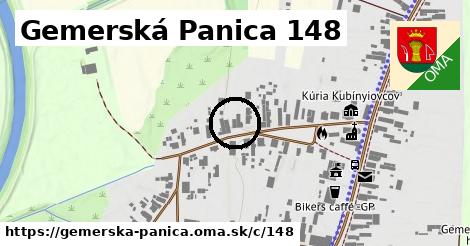 Gemerská Panica <span class="supisne">148</span>