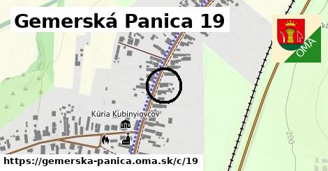 Gemerská Panica <span class="supisne">19</span>