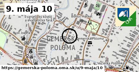 9. mája 10, Gemerská Poloma