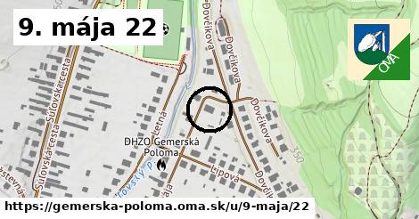 9. mája 22, Gemerská Poloma