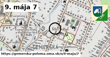 9. mája 7, Gemerská Poloma