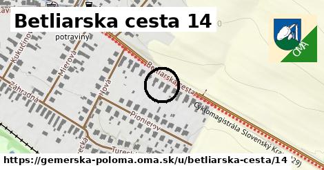 Betliarska cesta 14, Gemerská Poloma