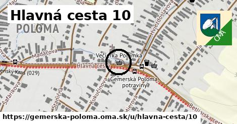 Hlavná cesta 10, Gemerská Poloma