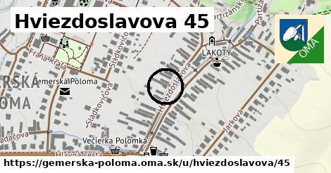 Hviezdoslavova 45, Gemerská Poloma