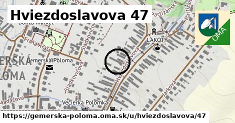 Hviezdoslavova 47, Gemerská Poloma