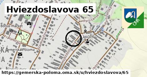 Hviezdoslavova 65, Gemerská Poloma