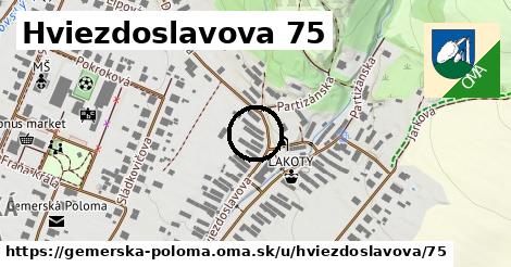 Hviezdoslavova 75, Gemerská Poloma