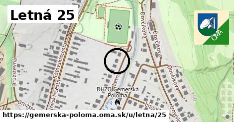 Letná 25, Gemerská Poloma