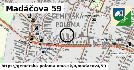 Madáčova 59, Gemerská Poloma