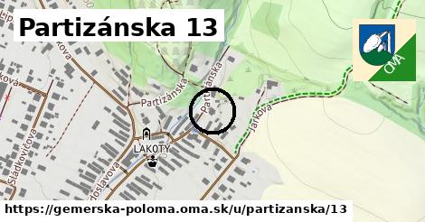 Partizánska 13, Gemerská Poloma