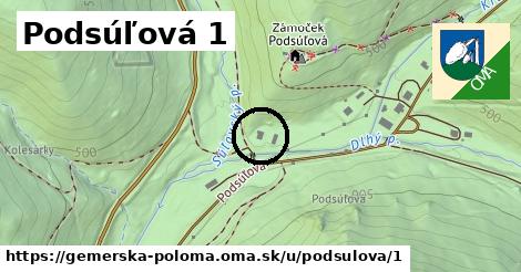 Podsúľová 1, Gemerská Poloma