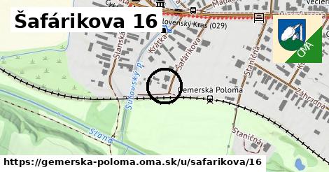 Šafárikova 16, Gemerská Poloma