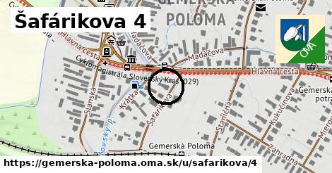 Šafárikova 4, Gemerská Poloma