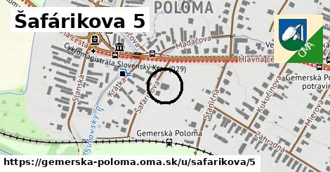 Šafárikova 5, Gemerská Poloma