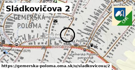 Sládkovičova 2, Gemerská Poloma