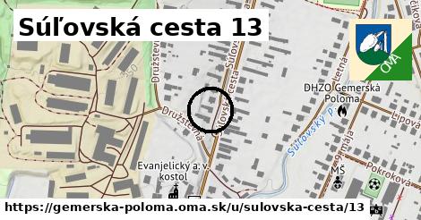 Súľovská cesta 13, Gemerská Poloma