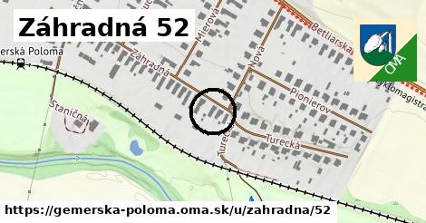 Záhradná 52, Gemerská Poloma