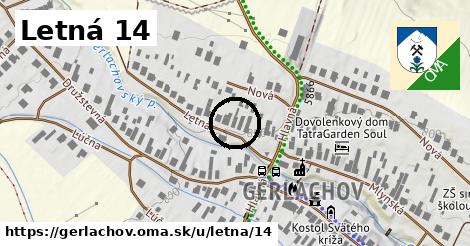 Letná 14, Gerlachov