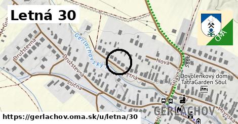 Letná 30, Gerlachov