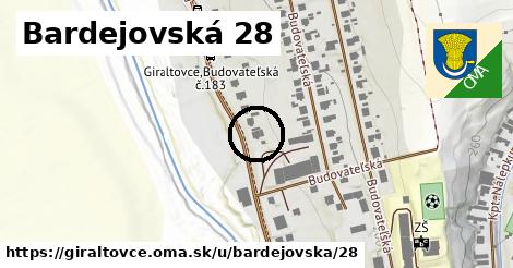 Bardejovská 28, Giraltovce