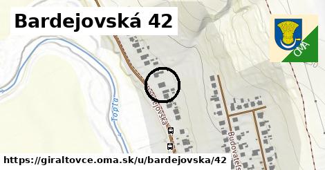 Bardejovská 42, Giraltovce