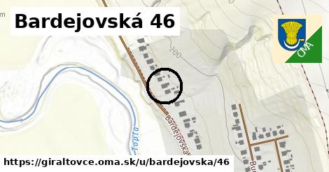 Bardejovská 46, Giraltovce