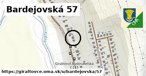 Bardejovská 57, Giraltovce