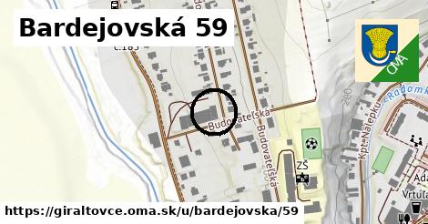 Bardejovská 59, Giraltovce