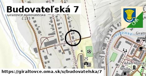 Budovateľská 7, Giraltovce