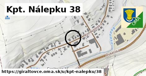 Kpt. Nálepku 38, Giraltovce