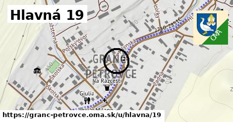 Hlavná 19, Granč-Petrovce