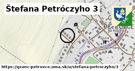 Štefana Petróczyho 3, Granč-Petrovce