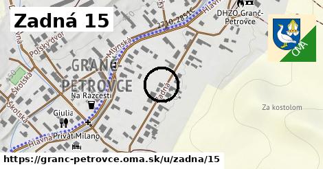 Zadná 15, Granč-Petrovce