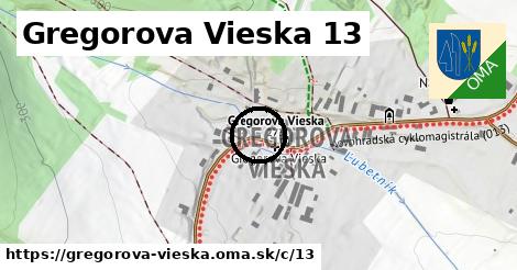 Gregorova Vieska <span class="supisne">13</span>
