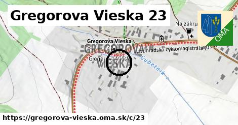 Gregorova Vieska <span class="supisne">23</span>